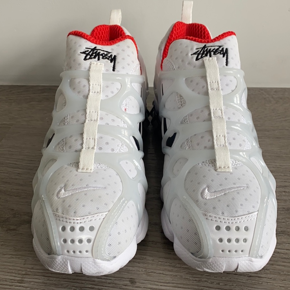 Stussy x Air Zoom Spiridon Kukini 'White'
